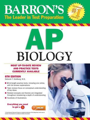 cover image of Barron's AP Biology